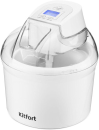Мороженица KitFort КТ-1808, 12Вт, 1500мл, белый