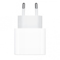 Сетевое зарядное устройство Apple A2347, USB type-C, 20Вт, 2.2A, белый [mhje3zm/a]