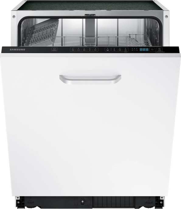 Встраиваемая посудомоечная машина Samsung DW60M5050BB/WT, полноразмерная, ширина 59.8см, полновстраиваемая, загрузка 13 комплектов
