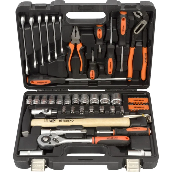 Набор инструмента DR АвтоDело 1/2" DR 1/4" 59 предметов 39859 13536