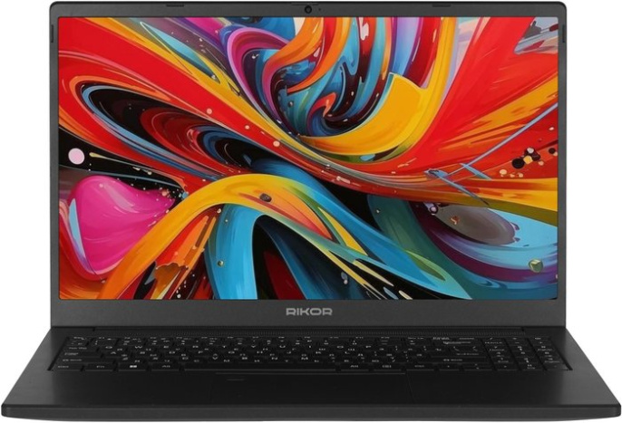 Ноутбук 15.6" IPS FHD RIKOR NINO 201.1 черный (AMD Ryzen 5 5500U/16Gb/256Gb SSD/VGA int/W11Pro/RJ45) (D6EC3CC9)