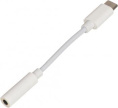 Переходник Buro USB Type-C (m) -  Jack 3.5 (f),  белый [bhp tpc-jck]