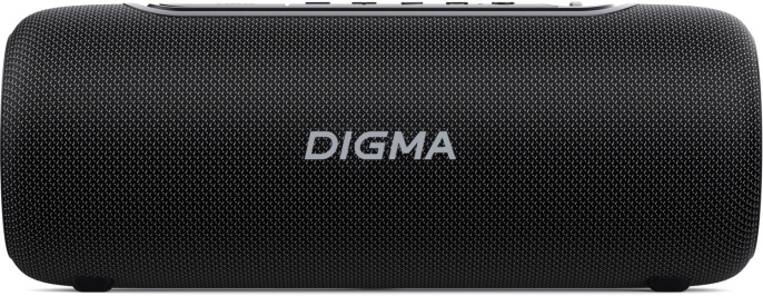 Колонка портативная Digma D-PS1524, 20Вт, черный [ps1524b]