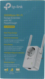 Повторитель беспроводного сигнала TP-LINK TL-WA860RE,  белый