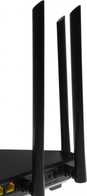 Wi-Fi роутер TENDA AC11,  Wi-Fi 5,  AC1200,  2.4/5ГГц, 3 LAN,  черный