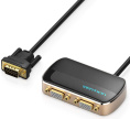 Разветвитель-сплиттер Vention VGA 15M/2x15F на 2 монитора DBABF
