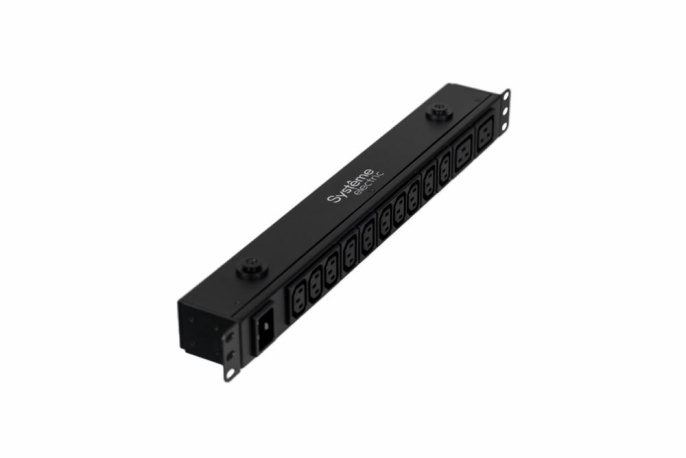 БРП Uniprom, базовый, 1U, 240В, 1Ф, 16A, 10xC13 2xC19, 2м кабель, IEC320 C20 (UP9559)