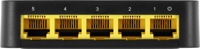 Коммутатор Cudy FS105D V5, 5-Port 10/100 Mbps Desktop Switch, Настольный коммутатор с 5 портами 10/100 Мбит/с