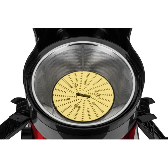 Соковыжималка центробежная Scarlett MaxPower SC-JE50S48 2400Вт рез.сок.:1000мл. красный/черный
