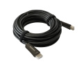 Кабель аудио-видео Digma HDMI 2.0 AOC HDMI m /HDMI m 20м.1196930 позолоч.конт. черный BHP AOC 2.0-20