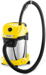 Строительный пылесос Karcher WD 3 S V-17/4/20, желтый [1.628-135.0]