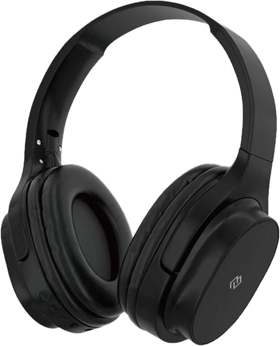 Наушники Digma BT-18, Bluetooth, накладные, черный [bt18b]