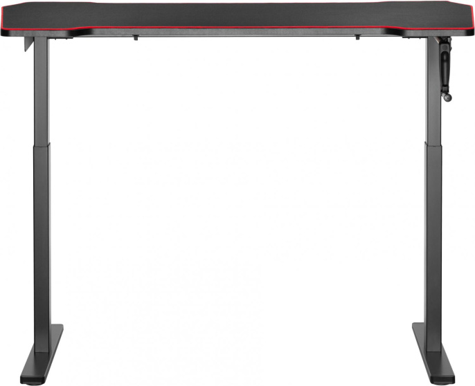 Стол компьютерный Cactus CS-MDL-BK, МДФ, черный