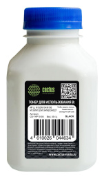 Тонер Cactus CS-THP10-55 черный флакон 55гр. для принтера CF218A/CF230A/CF230X/CF233A/CRG-047/CRG-051 MR VER