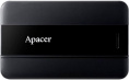 Внешний жесткий диск Apacer AC237 1TB AP1TBAC237B-1 2.5", интерфейс: USB 3.2 Gen1 5 Гбит/с , разъем подключения: USB 3.2 Gen2 Type-А 5 Гбит/с , питание: USB Type-А, материал корпуса: пластик, черный