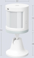 Датчик движения ЯНДЕКС YNDX-00522,  белый