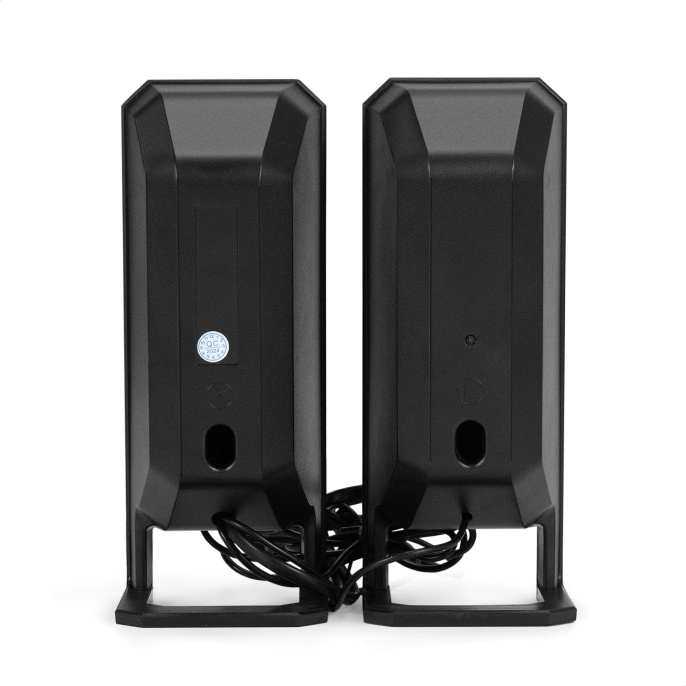 Акустическая система 2.0 ExeGate Maestro SPS-515 (Активная, питание 220В, 2х3Вт, 30-18000Гц, цвет черный, Color Box) EX297197RUS