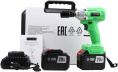 Гайковерт аккумуляторный бесщеточный ударный Zitrek Crusher 20-Li (20В, Li-ion 2x6.0Ач, з/у, кейс) 063-4372