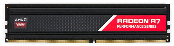 Память DDR4 4GB 2133MHz AMD R744G2133U1S-UO Radeon R7 Performance Series OEM PC4-17000 CL15 DIMM 288-pin 1.2В OEM