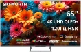 65" Телевизор SKYWORTH 65Q67H QLED+, 4K Ultra HD, СМАРТ ТВ, Google TV, черный