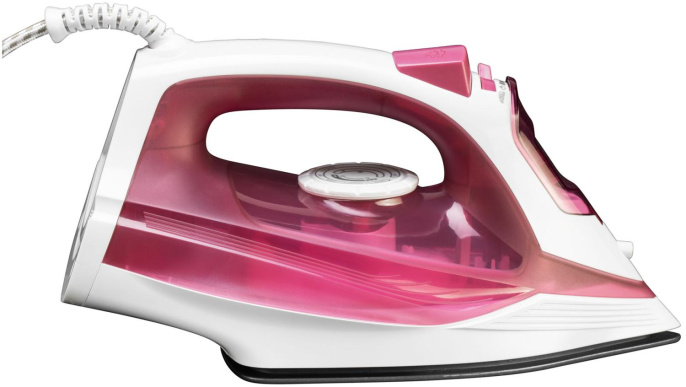 Утюг StarWind SIR2285,  2200Вт,  розовый и белый