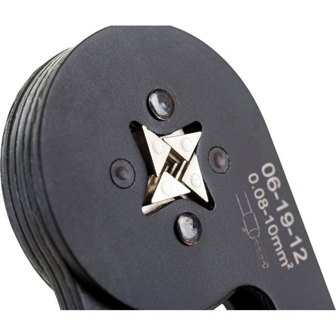 Квадратные пресс-клещи Inforce с регулировочным винтом, 0.25-10 мм2 06-19-12