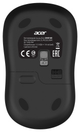 Мышь беспроводная Acer OMR160, радио, оптическая, USB, 1200dpi, черный [zl.mceee.00m]