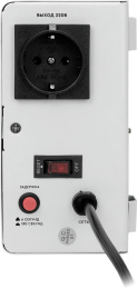 Стабилизатор напряжения SMARTWATT AVR Slim 500RW белый [4512020310002]
