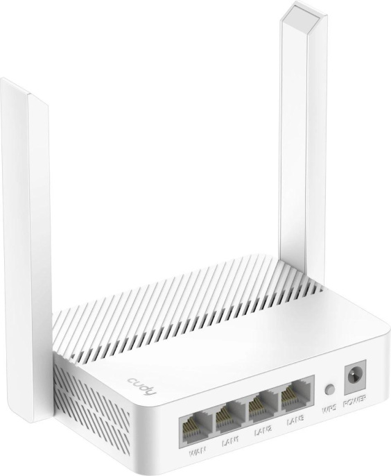 Wi-Fi роутер CUDY WR1200E, Wi-Fi 5, AC1200, 2.4/5ГГц, 3 LAN, белый