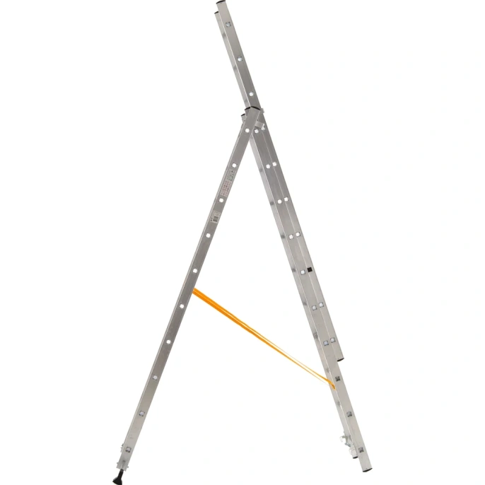 Профессиональная трехсекционная лестница Inforce 3x10 шириной 480мм ЛП-03-19