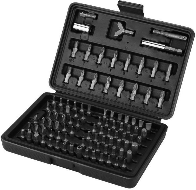 Набор бит Deko BS100 065-0520 100пред. для шуруповертов