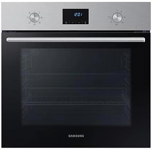 Духовой шкаф электрический Samsung NV68A1145RS/WT,  68л,  дверца с 3 стеклами,  серебристый