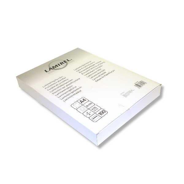 Пленка для ламинирования FELLOWES Lamirel LA-7876501, 175мкм, 100шт., глянцевая, A4