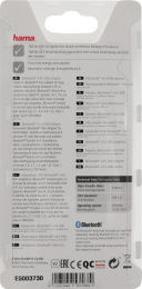 Контроллер USB Hama Nano 4.0 BT4.0 class 1 (00053188)