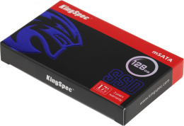 SSD накопитель KINGSPEC MT Series MT-128 128ГБ, mSATA, mSATA, mSATA