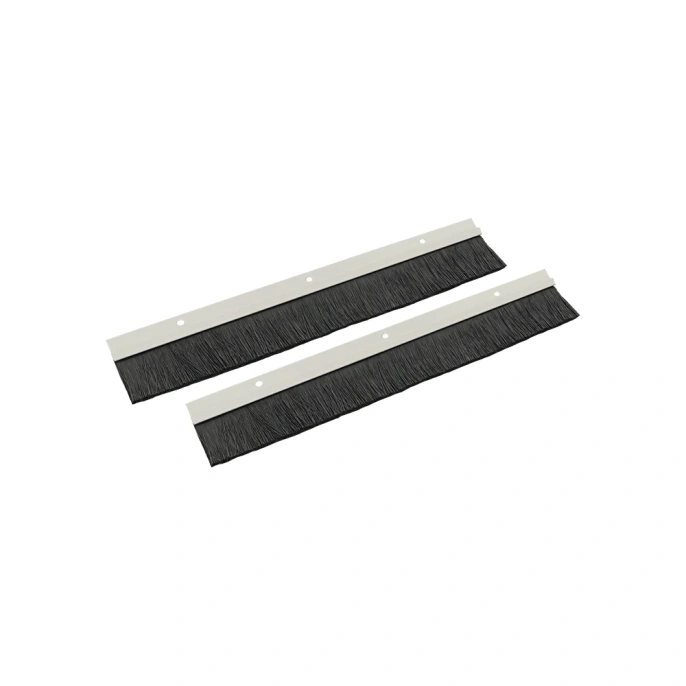 Щеточный буртик на алюминиевом держателе EKF 400*45 ЕKF Basic (2шт) BSCE4045C