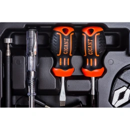 Набор автомобильного инструмента Gigant 143 предмета, Сталь Cr-V, GAS 143