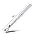Динамометрический ключ предельный Deli DL170025 5-25Нм, 3/8", головка Cr-Mo, 72 зуба, точность +/- 3%, противоскользящая рукоятка, кейс