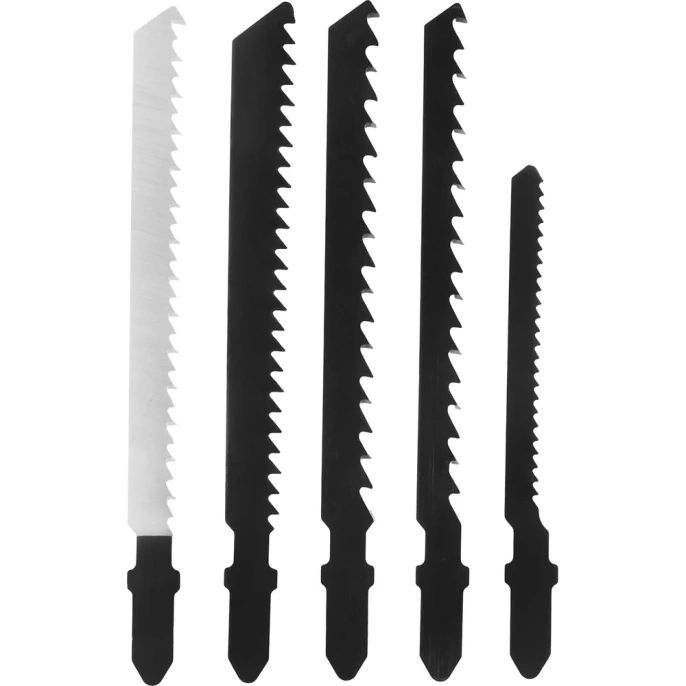 Набор полотен по дереву 5 шт для электролобзика СИБРТЕХ 78245