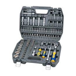 Набор инструмента 1/2 Dr и 1/4 Dr 94 предметов с 12 гранными головками KRAFT KT 700682
