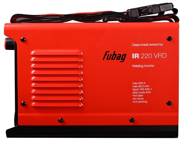 Сварочный аппарат FUBAG Ir 220 Vrd, инвертор [43637]