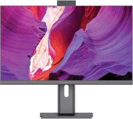 Моноблок Digma Pro Unity 23.8" Full HD i5 1235U (1.3) 16Gb SSD512Gb Iris Xe Windows 11 Pro GbitEth WiFi BT 90W клавиатура мышь Cam серый/черный 1920x1080