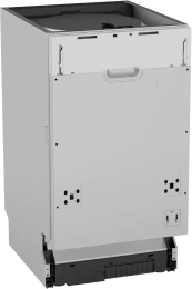 Встраиваемая посудомоечная машина Gorenje GV523E10WE,  узкая, ширина 44.8см, полновстраиваемая, загрузка 11 комплектов, серебристый