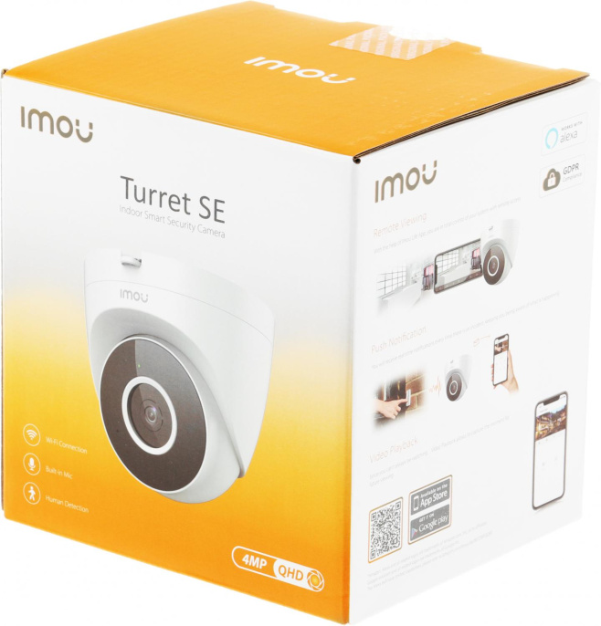 Камера видеонаблюдения IP IMOU Turret SE 4MP, 2560х1440 pix, 2.8 мм, белый [ipc-t42ep-0280b-imou]