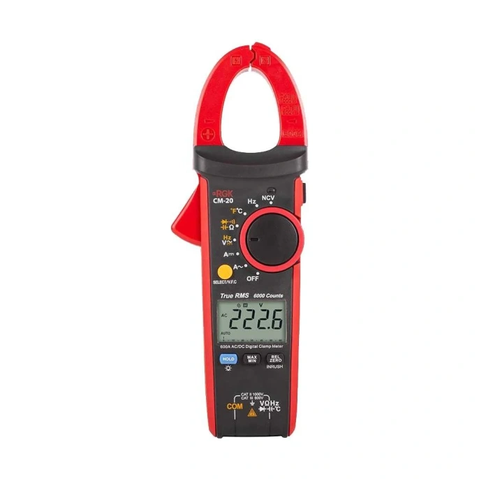 Токоизмерительные клещи с поверкой RGK CM-20 779692