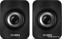 Колонки Sven 130 2.0 черный 6Вт портативные