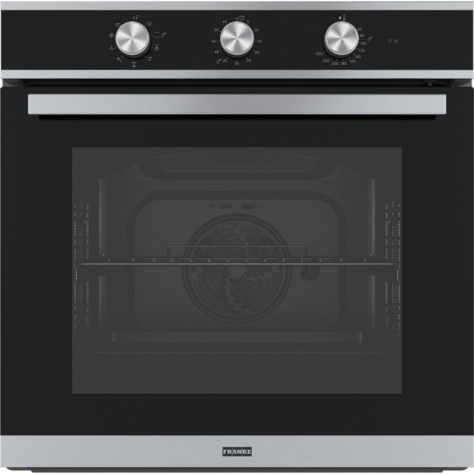 Духовой шкаф Franke FSM 82 HE XS/ Best, Электрический духовой шкаф, 60 см, серия SMART, 71л, 9 функций, цифровой дисплей, нержавеющая сталь/черный 116.0605.986