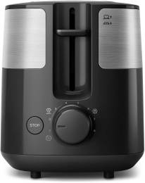 Тостер Philips HD2517/90, черный/серебристый