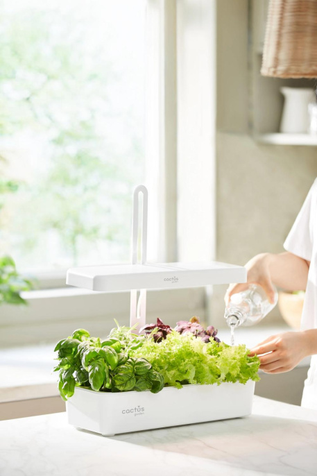 Гидропонная установка Cactus Garden CS-LEDPOT-10 2л 20 белый