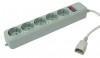 Сетевой фильтр PC PET AP01006-E-G, 1.8м, серый
